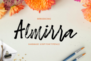 Almirra: A Handwritten Script Font for Authentic, Organic Branding