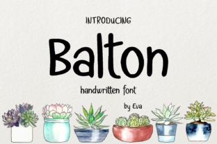 Balton: A Relaxed Sans Serif for Projects Needing an Organic Touch