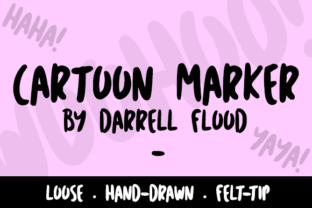 Cartoon Marker: Evaluating a Hand-Drawn Display Font for Your Design Projects