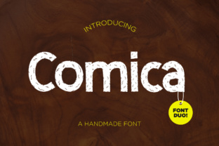 Comica: A Handmade Sans Serif Font Inspired by Nature and the Animal Kingdom