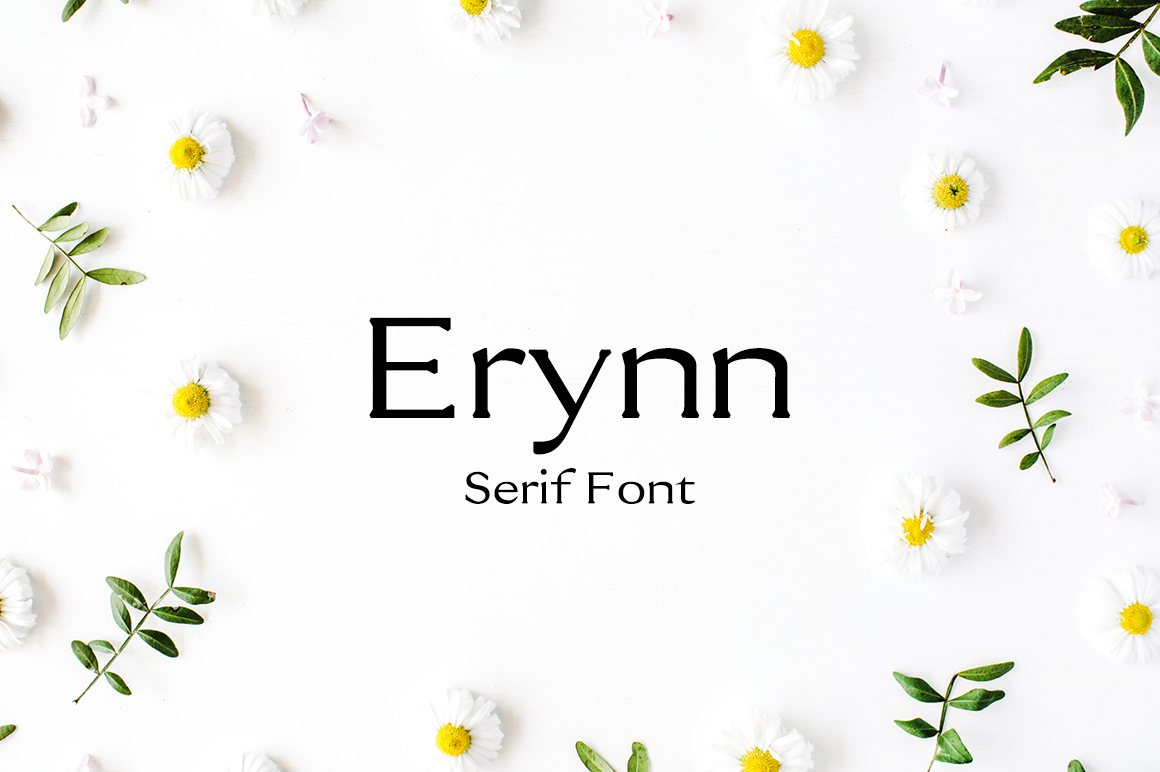 Erynn: A Minimal Serif Font for Clean Design Work