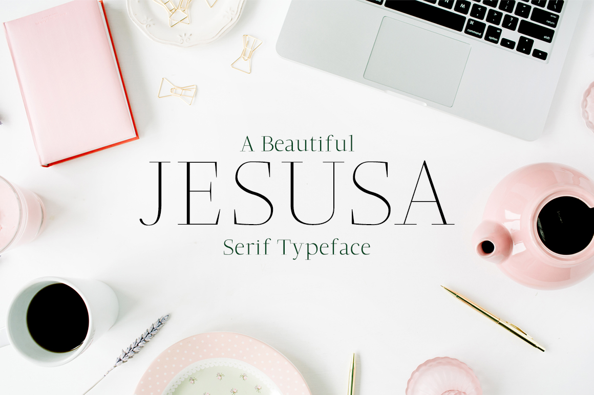 Jesusa: A Delicate Serif Font for Refined Design Work