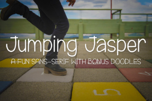 Jumping Jasper: Playful Font for Bold Designs