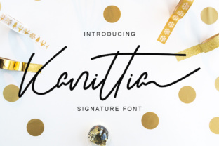 Kanittia and Kanitia: A Modern Script Font with Signature Style and Irregular Baseline – What You Need to Know Before Choosing