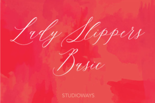 Lady Slippers Basic: A Modern Calligraphy Font for Thoughtful Design