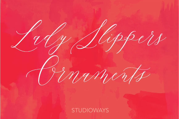 Lady Slippers Ornaments as a Strategic Design Tool
