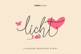 Licht Font: A Breath of Fresh Air in Modern Script Typography