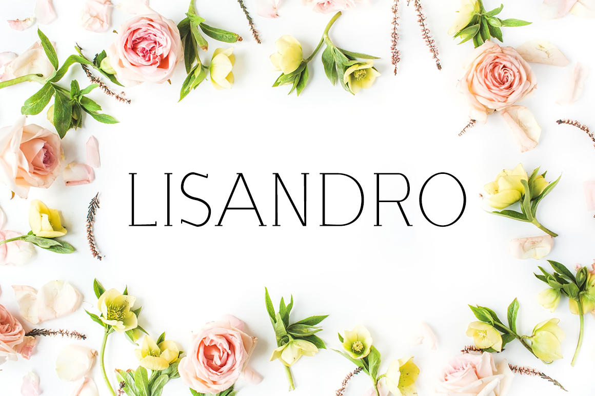 Lisandro: A Modern Slab Serif for Creative Displays