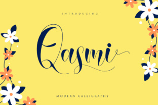 Qasmi Script: Handmade Elegance for Every Design Project