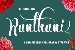 Ranthani: A Handwritten Calligraphy Font for Expressive, Real-World Design Work