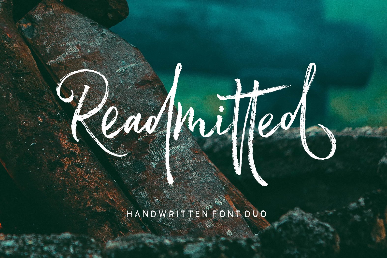 Readmitted Font Duo: Crafting Cohesive Design with Sans Serif and Script Pairings