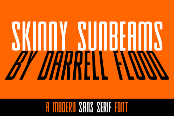 Skinny Sunbeams: Making the Most of Horizontal Space in Design