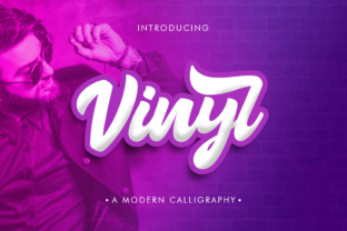 Vinyl: A Bold Script Font with Fresh, Modern Appeal